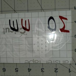 Freedom skull car decal